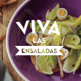 Ensaladas caseras, saludables y con mucho color: Ensaladas caseras, saludables y con mucho color: