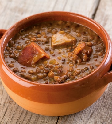 Lentejas con chorizo