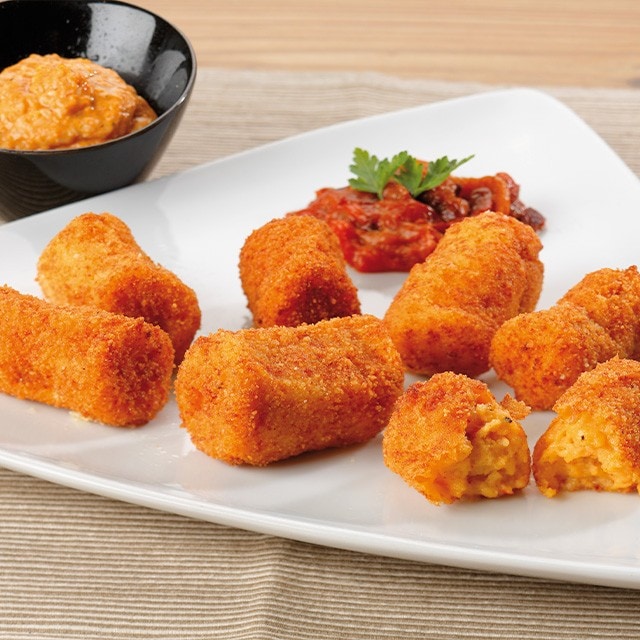 Croquetas de cocido - jamón (Cáceres) Croquetas de cocido - jamón (Cáceres)