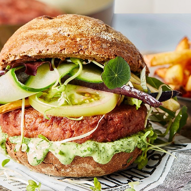 Lleva el mundo veggie a tus burgers