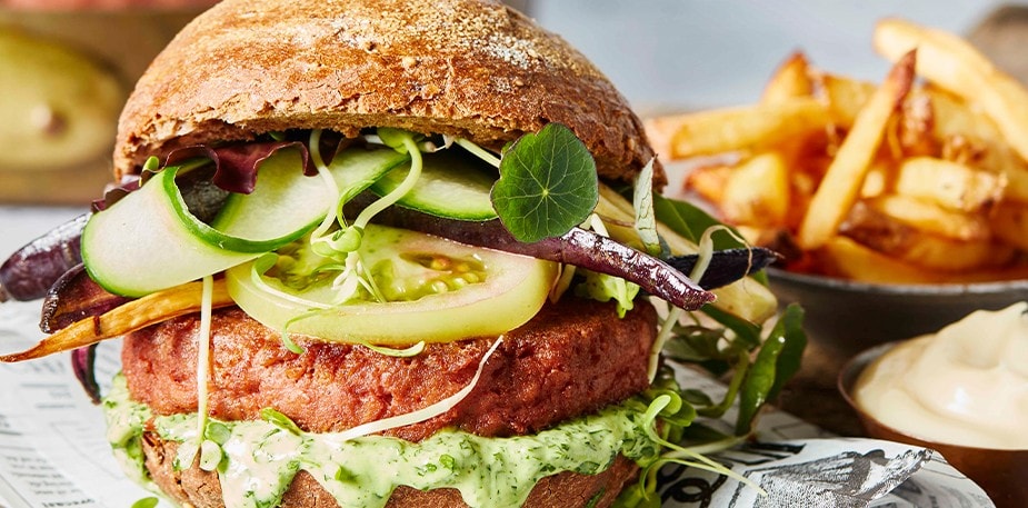 Lleva el mundo veggie a tus burgers
