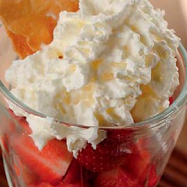 Receta de fresas con nata Receta de fresas con nata