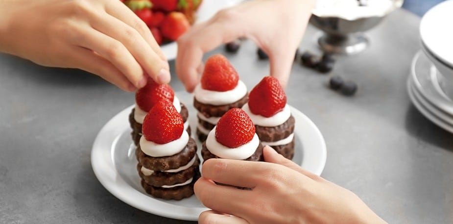 Deja sitio para ¡los postres de grupos!