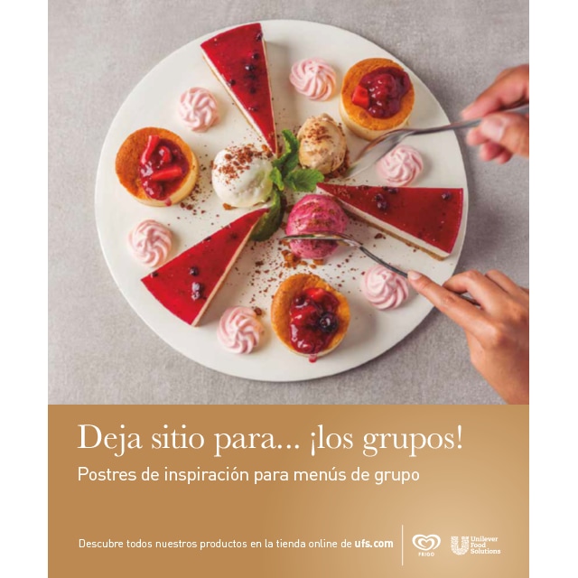 Deja sitio para...¡los grupos!