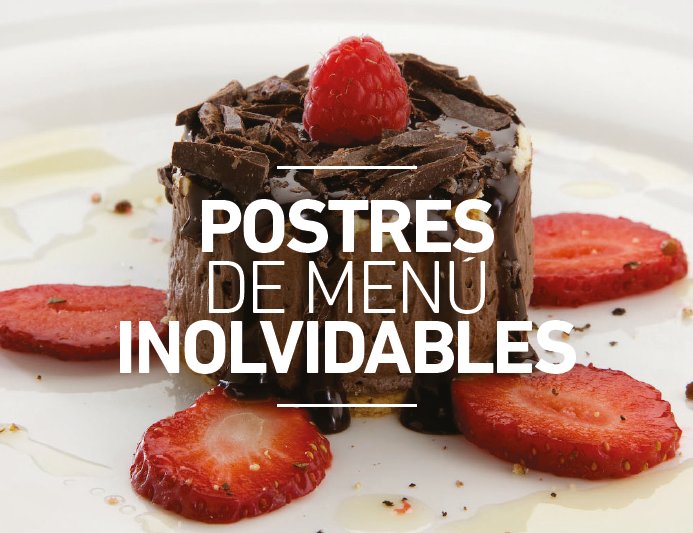 Descárgate nuestra guía completa de postres de menú