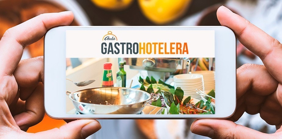 Cursos online del Aula Gastrohotelera