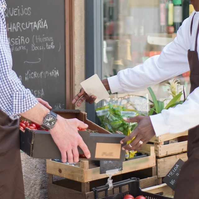 Compras y recepción de la mercadería