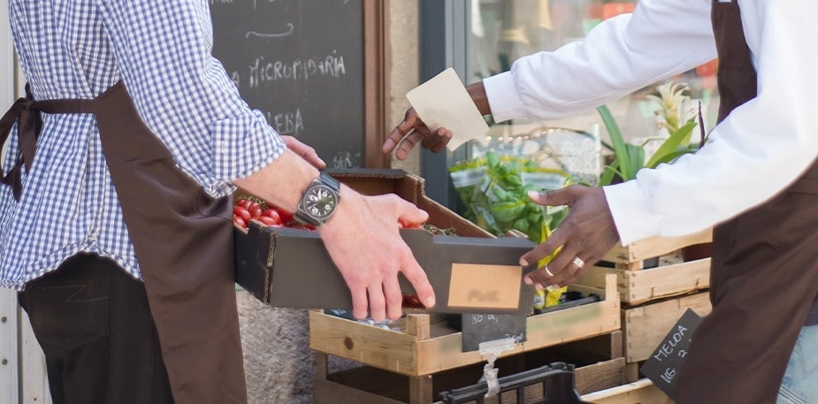 Compras y recepción de la mercadería