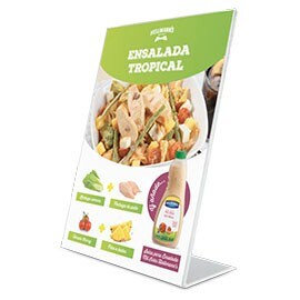 Cartelería ensaladas Cartelería ensaladas