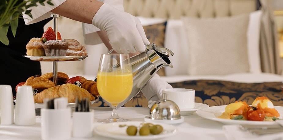 Las claves del room service
