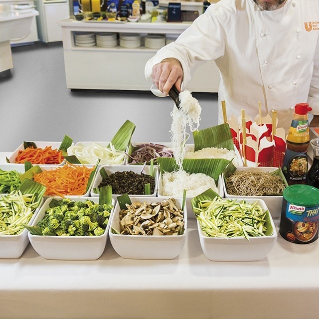 Show Cooking asiático