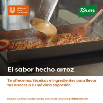 el sabor hecho arroz