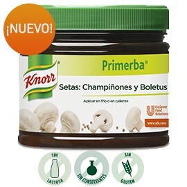 Primerba de setas: champiñones y boletus Primerba de setas: champiñones y boletus