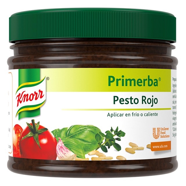 Primerba de pesto rojo