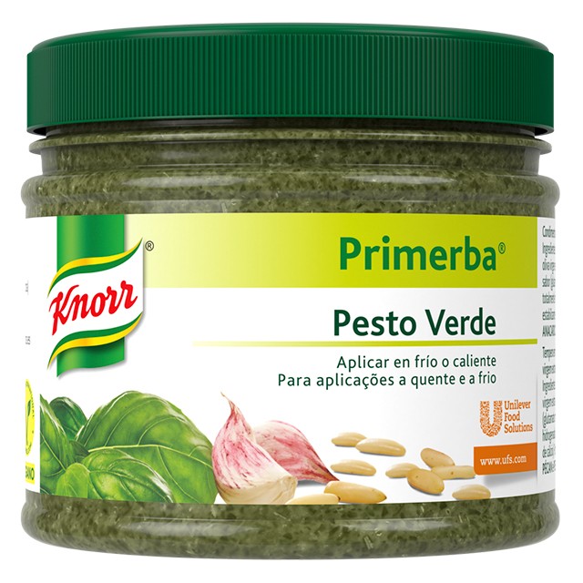 Primerba de pesto verde