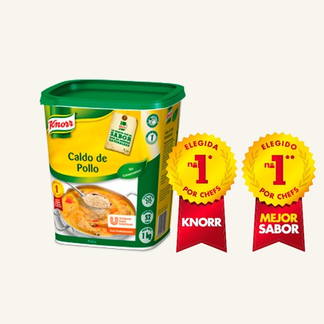 Beneficios de uso de Caldo de Pollo Knorr: