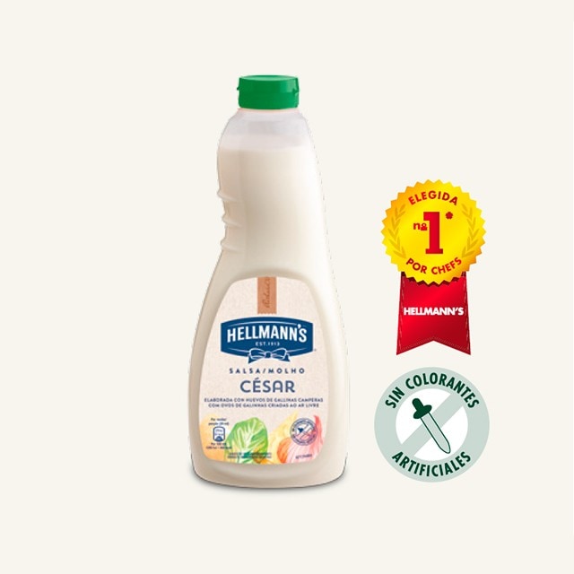 Beneficios de uso de Salsa para Ensalada César Hellmann’s