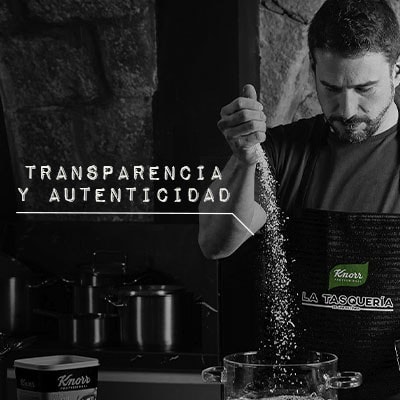 #Transparencia y Autenticidad