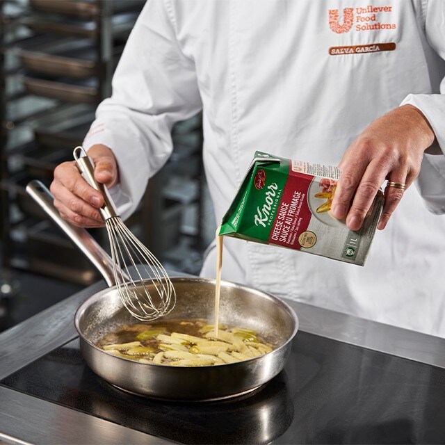 Derivación con otros ingredientes en caliente Derivación con otros ingredientes en caliente