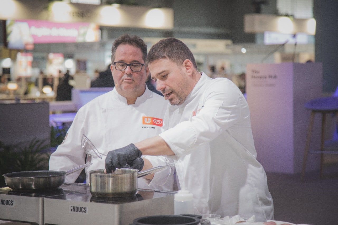 Show cooking Los Ingredientes de la Nueva Generación de Chefs by Knorr Alimentaria 2024