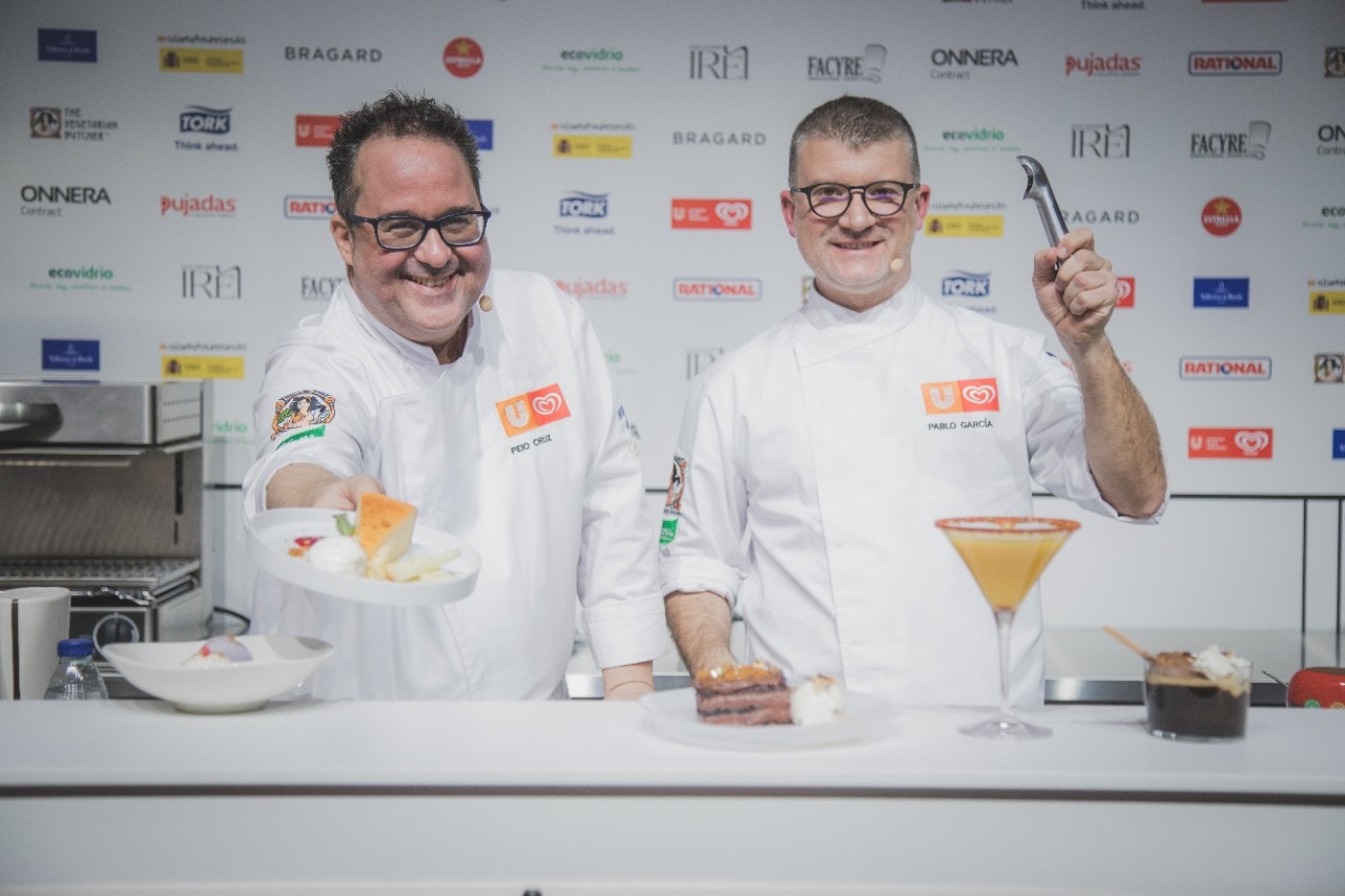 Show cooking El Helado como valor añadido del postre by Carte d'Or HIP 2024