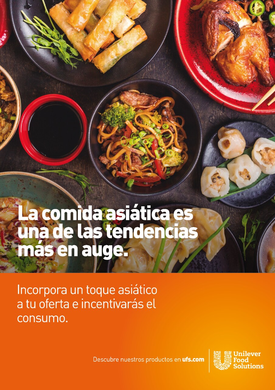 Promociona tus platos con sabor oriental Promociona tus platos con sabor oriental