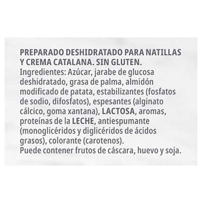 Natillas/Crema Catalana Carte d'Or 36/24 raciones Sin Gluten - 